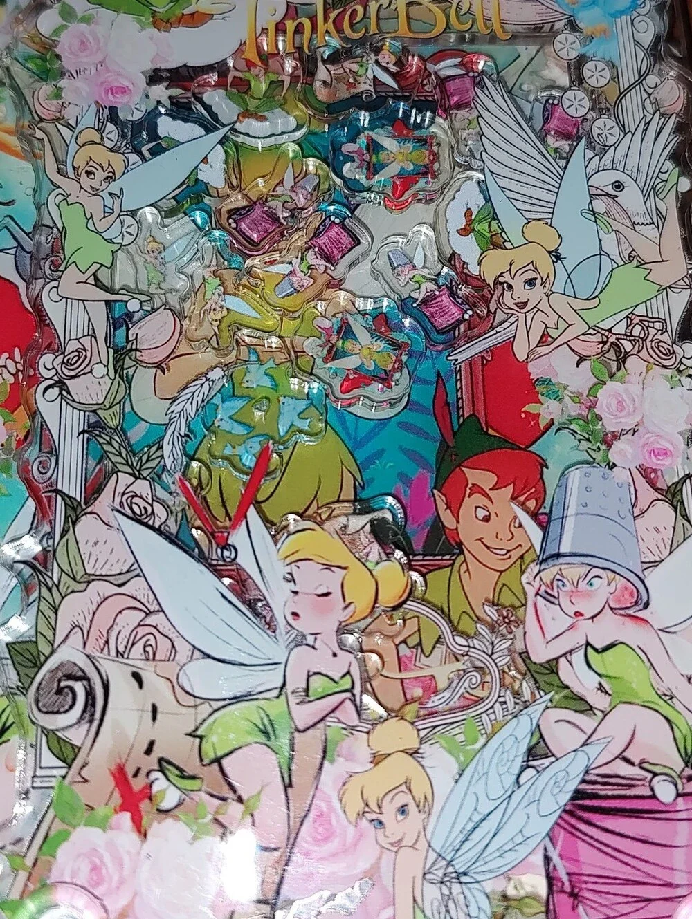 New! A7 Size Tinkerbell Shaker Notebook With Paper